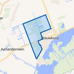Kaartje van Nieuwkoop Buitengebied West