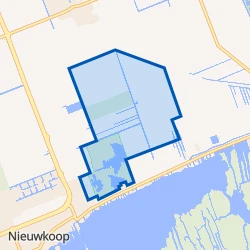 Kaartje van Nieuwkoop Buitengebied Oost
