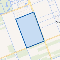 Kaartje van Nieuwveen Buitengebied Zuid