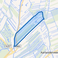 Kaartje van Korteraar Buitengebied Zuid