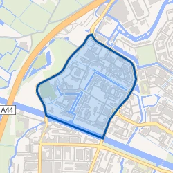 Kaart van Haaswijk-West