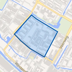Kaart van Erasmusbuurt