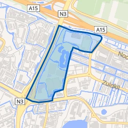 Kaartje van Sportpark Oostpolder