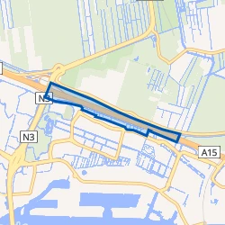 Kaartje van Buitengebied Vriesenpolder