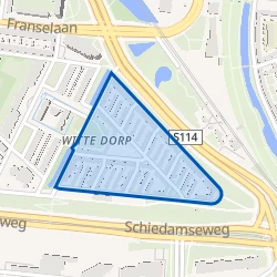 Kaart van Witte Dorp