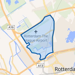 Kaart van Zestienhoven