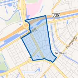 Kaart van Bergpolder