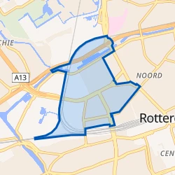 Kaart van Blijdorp