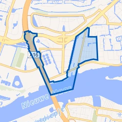 Kaart van Kralingseveer
