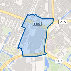 Kaart van Zuidplein
