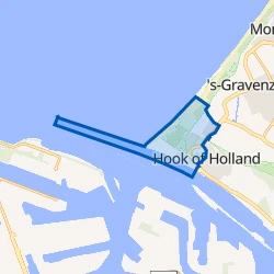 Kaart van Strand en Duin