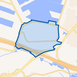 Kaartje van Waalhaven Zuid