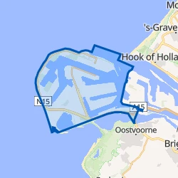 Kaartje van Maasvlakte