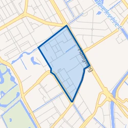 Kaart van Oud-Rijswijk