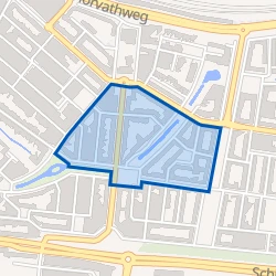 Kaart van Newtonbuurt