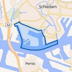 Kaartje van Wilhelminahaven