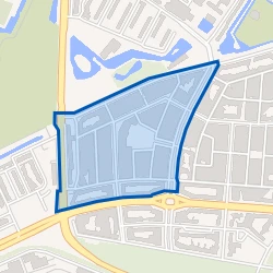 Kaart van Schildersbuurt