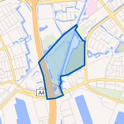 Kaartje van Park Vijfsluizen