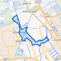 Kaart van Polderwetering