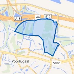 Kaart van Buitengebied Poortugaal