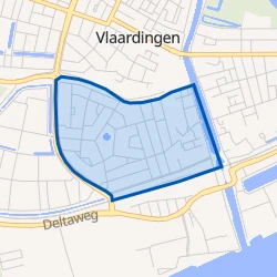 Kaart van Vettenoordse Polder Oost