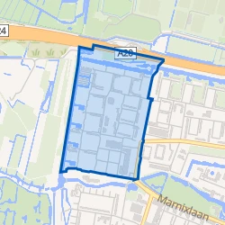 Kaart van Lage Weide