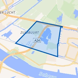 Kaart van Buitengebied Zuidbuurt