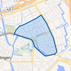 Kaart van Babberspolder West