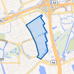 Kaart van Babberspolder Oost