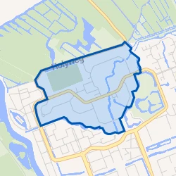 Kaart van Drevenbuurt
