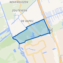 Kaartje van Holierhoekse Polder