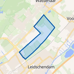 Kaartje van Verspreide huizen Eikenhorst
