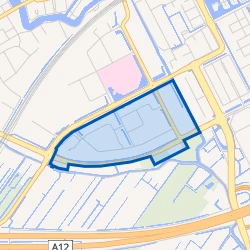 Kaartje van Middelland-Zuid