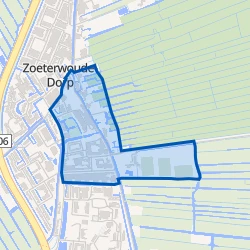 Kaart van Dorp Zuid