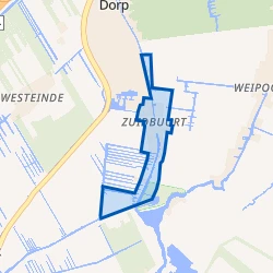 Kaart van Zuidbuurt
