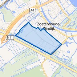 Kaartje van Industriegebied Grote Polder