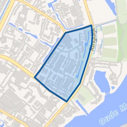 Kaart van Staatsliedenbuurt-Zuid