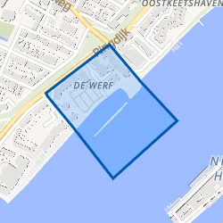 Kaart van Veerplein - De Werf