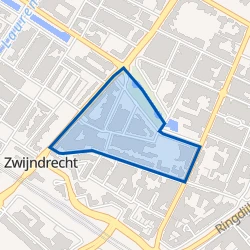 Kaart van Burgemeester Doornplein en omgeving