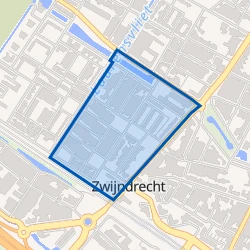 Kaart van Schildersbuurt
