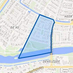 Kaart van Sonate en omgeving