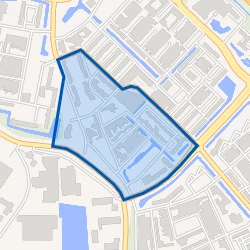 Kaart van Bloemenbuurt H(yacinth) - L(Obelia)