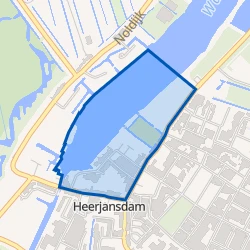 Kaart van Molenweg-West