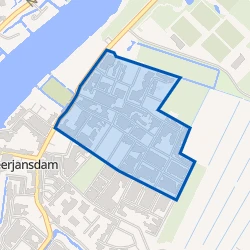 Kaart van Dorp-Noordoost