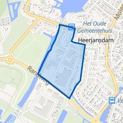 Kaart van Bedrijventerrein Gors-Noord