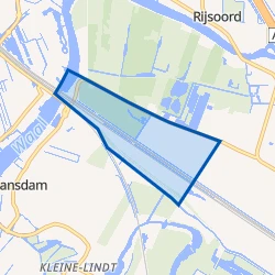 Kaartje van Emplacement Kijfhoek en Langeweg