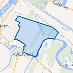 Kaart van Polder Heerjansdam