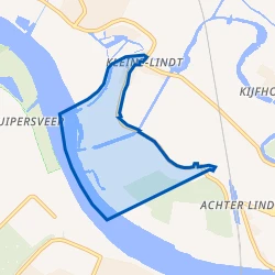 Kaart van Hooge Nespolder
