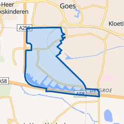 Kaart van Industrieterrein De Poel