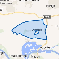Kaart van Buitengebied Altforst